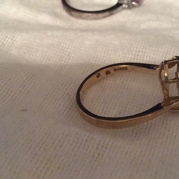 2 rings Amethyst stone Rings - Picture 9 of 15